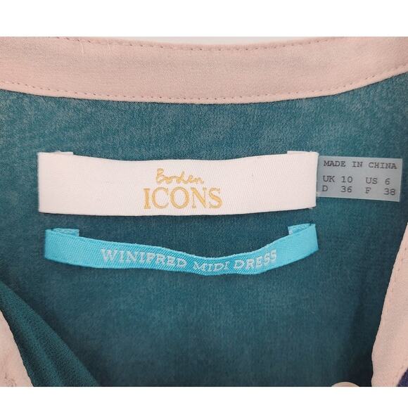 Boden Icons Winifred Midi Dress US 6 - Picture 15 of 15